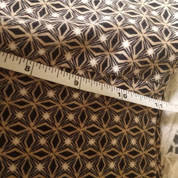 J.jill 6 Stretch Cotton Blend Zipper Ankle Length Floral Print Women's Pants - Picture 5 of 7